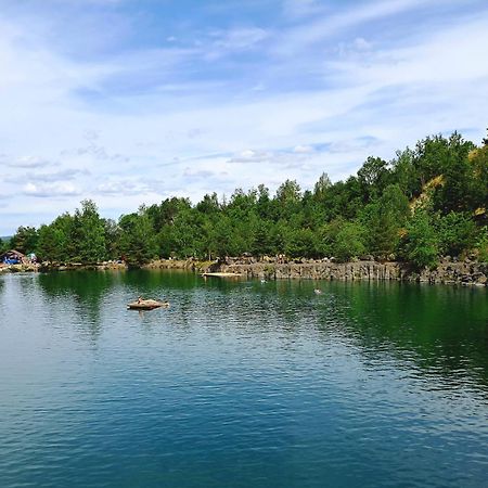 Penzion U Jezera Otel Konstantinovy Lázně Dış mekan fotoğraf