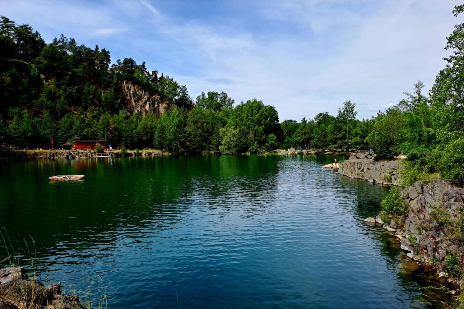 Penzion U Jezera Otel Konstantinovy Lázně Dış mekan fotoğraf